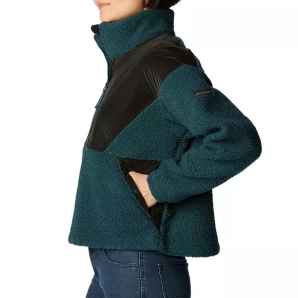 Columbia Women’s Size Large Night Wave Uphill Edge Fleece Full Zip Jacket New - Picture 10 of 10